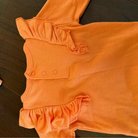 Orange and White Halloween Themed Kids Bundle 3-6 Months - Picture 11 of 12